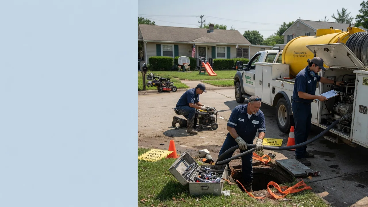 Septic Tank Pumping in West Unity, OH near me